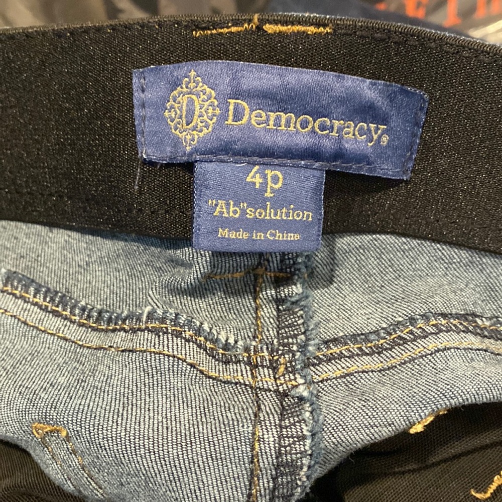 Stretchy, bootcut jeans